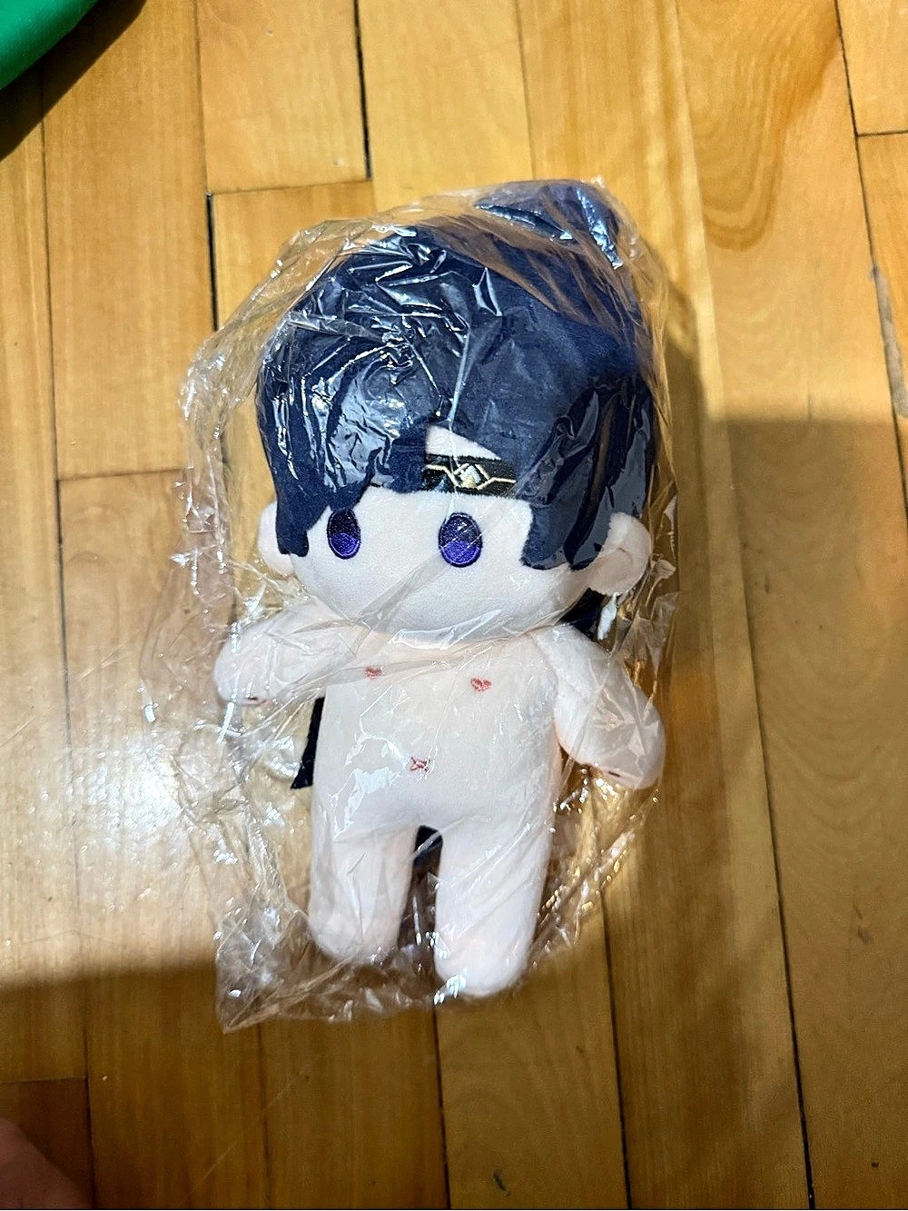 Plush Doll White & Blue Fu Rong / 傅融)